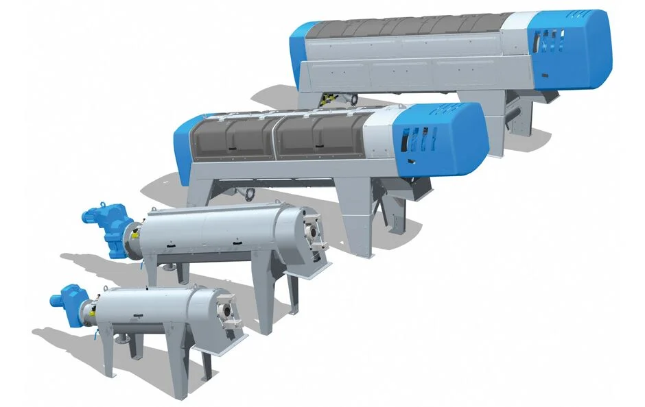 Máy Ép Bùn Trục Vít HUBER Screw Press Q-PRESS®